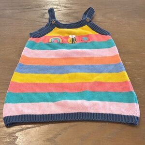 Next Multicolor Striped Kids Dress